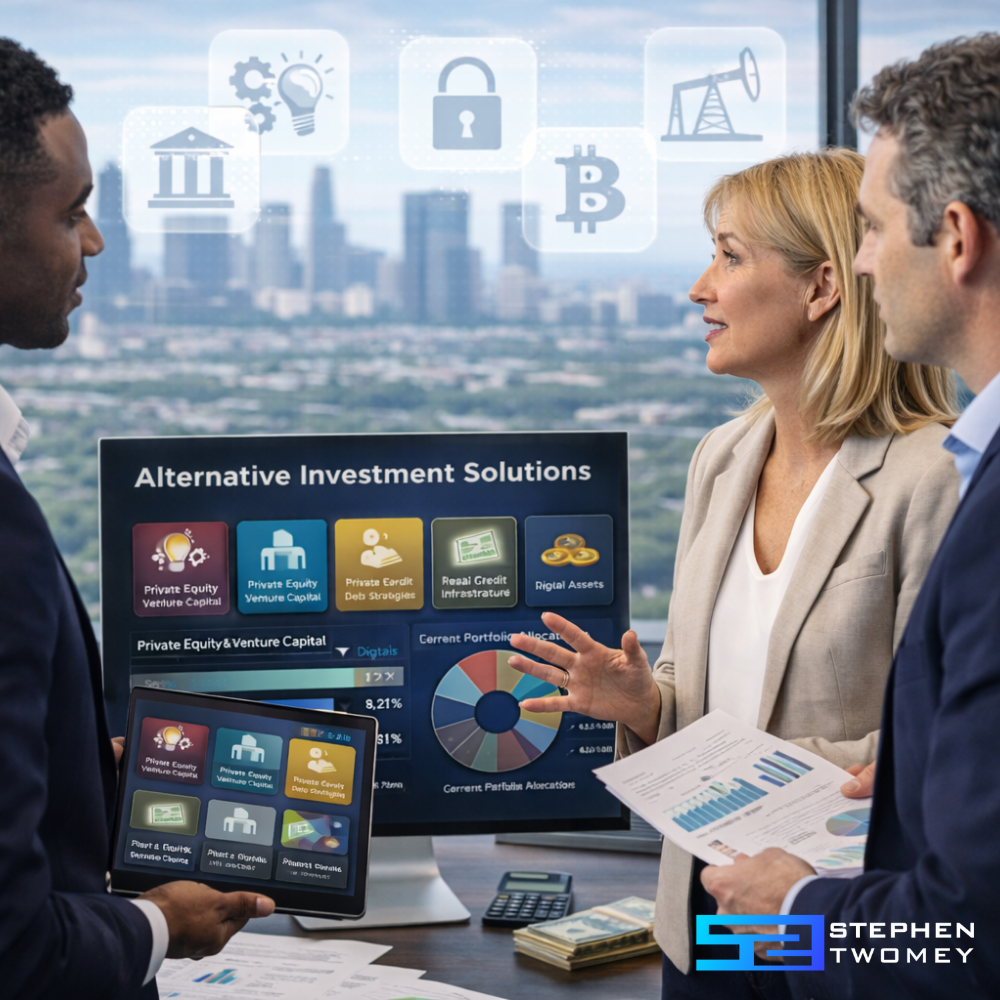 Stephen Twomey Publishes New Resource Exploring Alternative Investment Solutions as a Strategic Approach