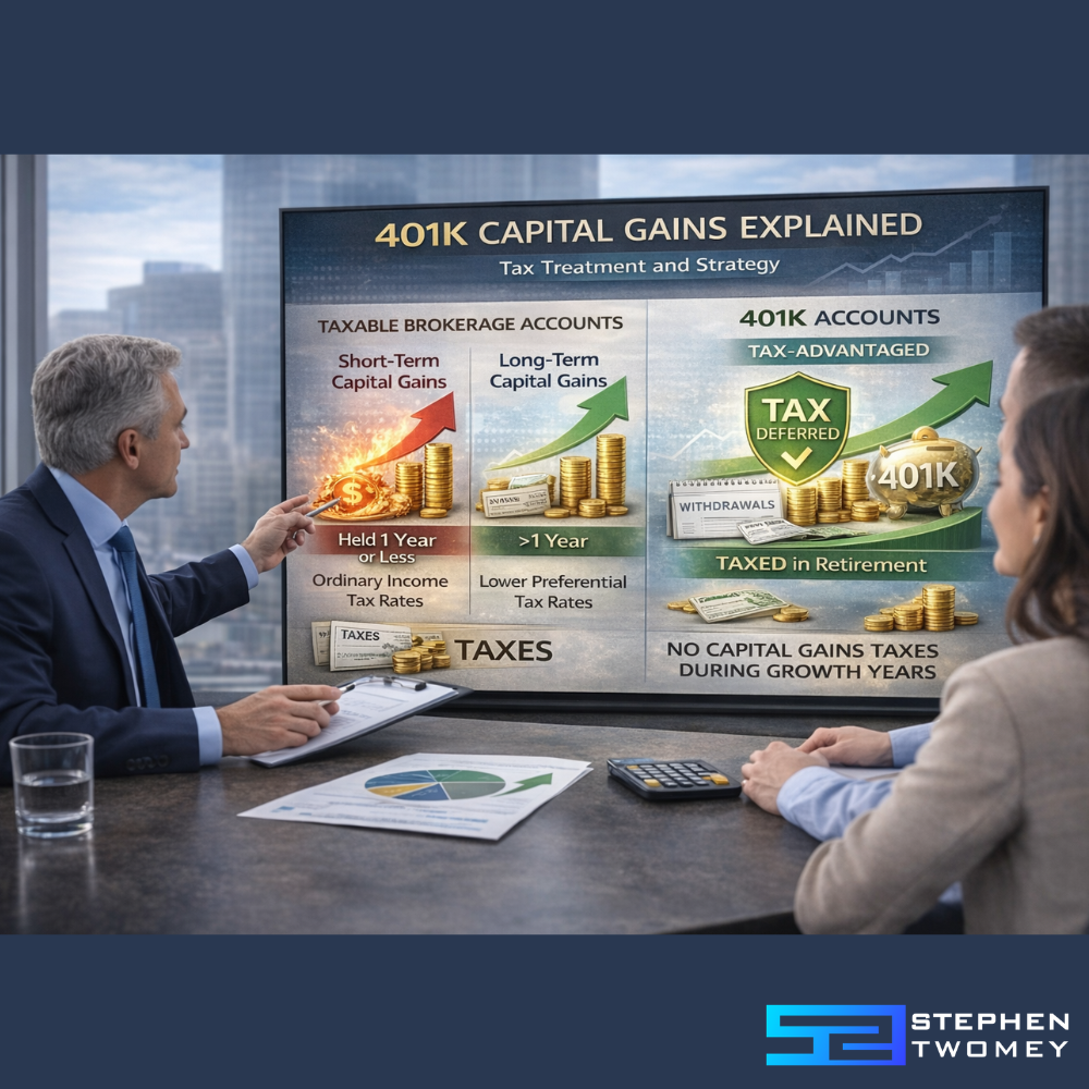 You are currently viewing 401K Capital Gains Explained Tax Treatment and Strategy