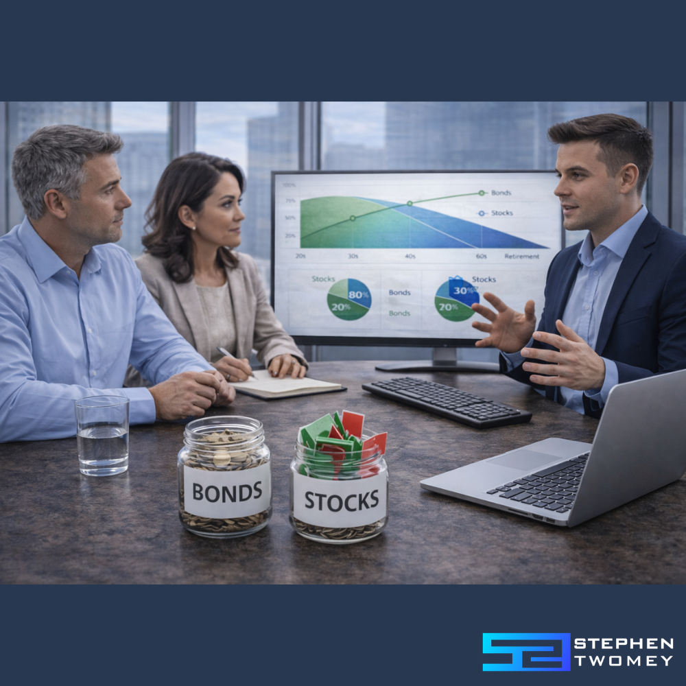 Read more about the article Stock Bond Allocation by Age: Accredited Investor Guide