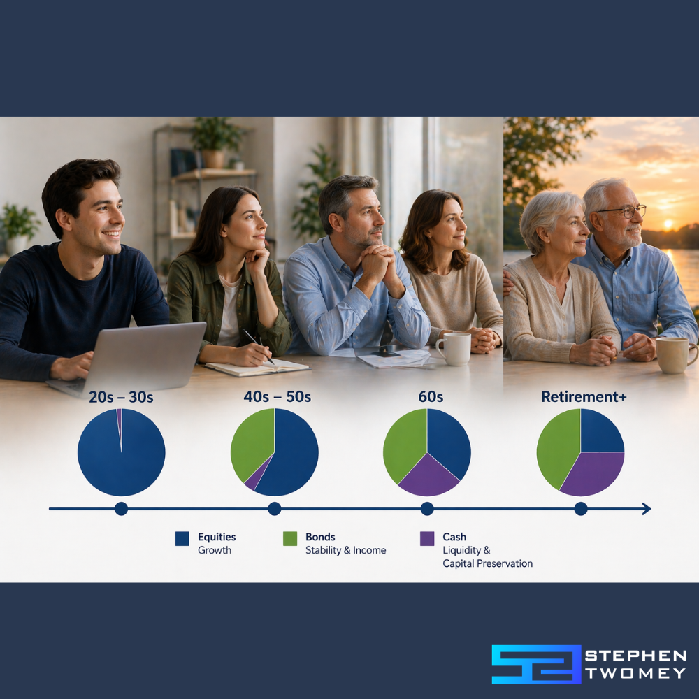 Read more about the article Recommended Portfolio Allocation by Age