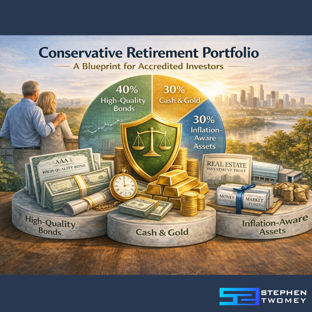 Read more about the article Conservative Retirement Portfolio: A Blueprint for Accredited Investors