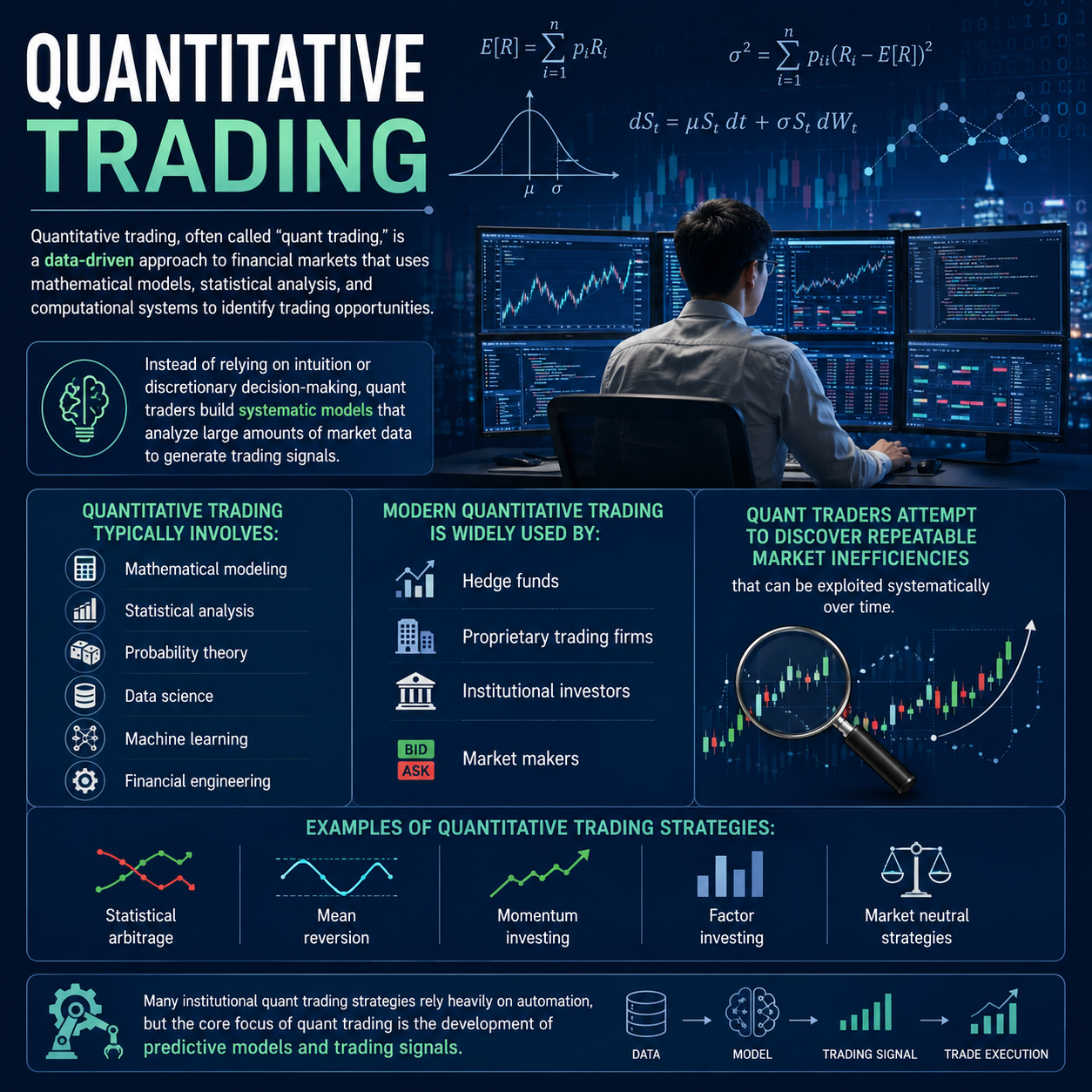 Read more about the article Quant Trading vs Algorithmic Trading (Differences Explained)